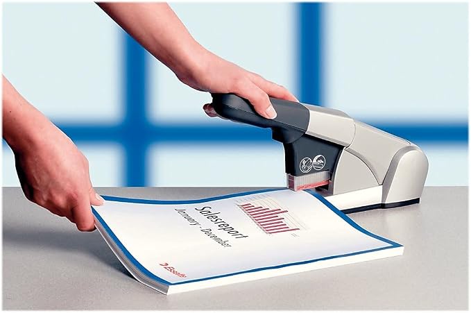Rapid 02892 Heavy Duty Cartridge Stapler, 80 Sheet Capacity, Silver