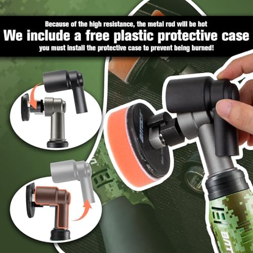 BATOCA 2026 S6 Mini Cordless Polisher 2 Heads for Motorcycles Detailing Kit