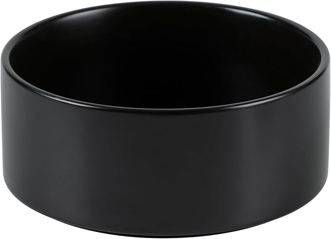 Havniva Ceramic Dog Bowls, 8.3” Dog Food and Water Bowl, Pet Feeding Bowl | Dog Food Bowl for Large Dogs, Food-Grade Ceramic, Dog Water Bowl with Non-Slip Rubber Base, Large Capacity, Dishwasher Safe