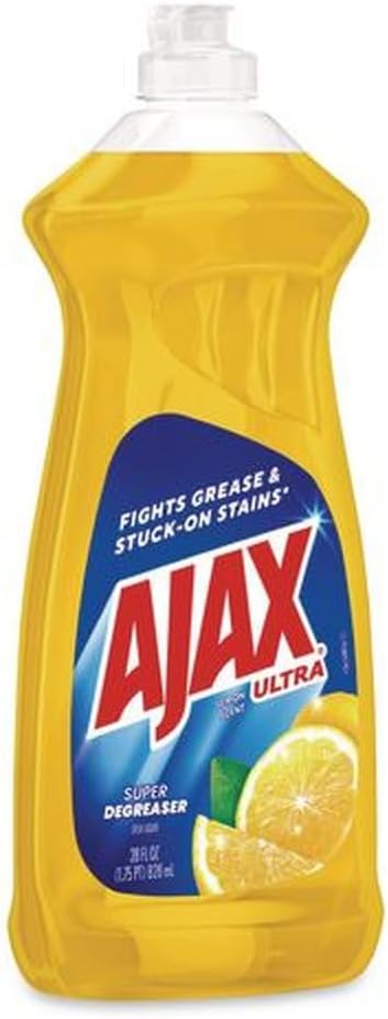 Dish Detergent, Lemon Scent, 28 oz Bottle, 9/Carton [ESS]