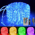 Ollny Color Changing Rope Lights Outdoor, 33FT 100LED String Lights