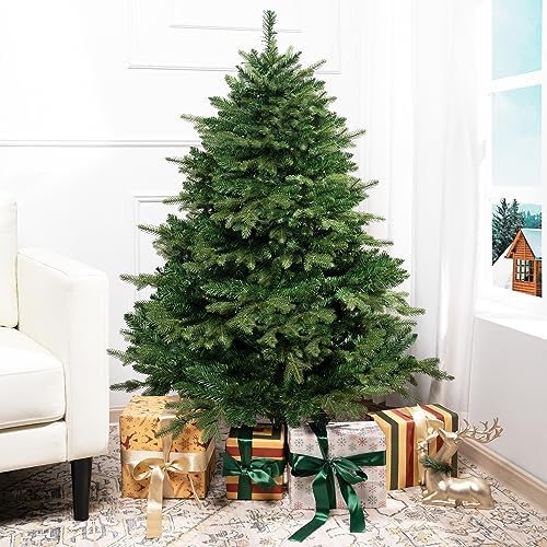 Naomi Home 4.5ft Artificial Prelit Rustic Christmas Tree