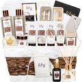 28Pcs Coconut Vanilla Spa Gift Basket - Skin Care Gifts Set for Women & Men