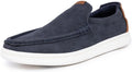 Nautica Men's Slip-On Loafers Casual Moc Toe Sneakers Boat Shoes Slipper for Men – Lightweight & Comfortable - Derwin