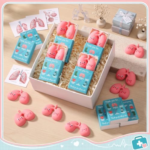 48 Sets Respiratory Care Week Appreciation Gifts for Respiratory Therapist
