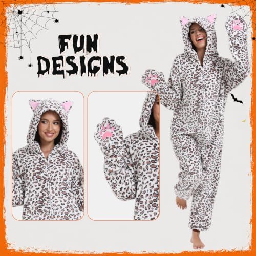 Adult Onesie Pajamas Animal One Piece Costume Halloween Cosplay for Women Men