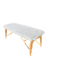 ZMDREAM Disposable Fitted Massage Table Sheets Bed Covers for Massage Beauty Tattoo 82 x 35 inches White/100