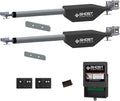Ghost Controls Automatic Gate Opener Kit for Decorative Driveway Swing Gates with Gate Opener Remote - Solar Capable - PRO Series - Model LDM2K (2. LDM2K Kit)