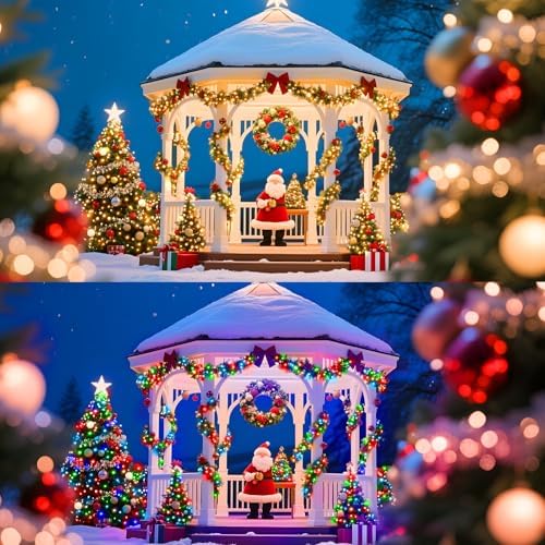 328 FT 1000 LED String Lights Outdoor Indoor, Christams String Lights Waterproof 8 Modes & Timer, Fairy Lights Plug in for Bedroom, Weeding, Patio, Party, Holiday,Christmas Decor