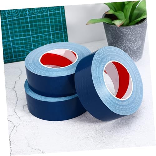 Heavy Duty Duct Tape 3 Rolls 50mm X 5m Blue for Pipes