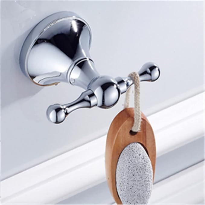 Chrome Plated Brass Wall Mount Bath Hardware Sets Towel Bar Robe Hook Paper Holder Square Bathroom Accessories Set