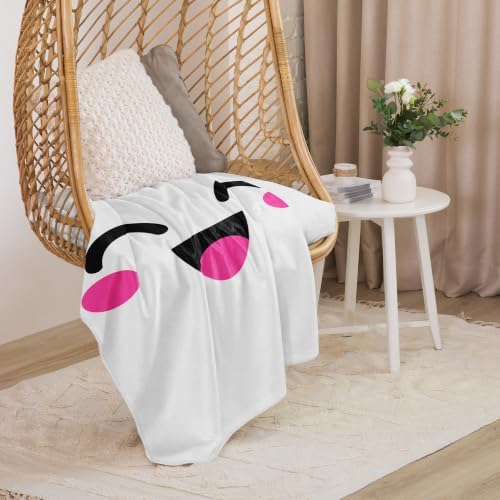 Squishy Dumpling Easy Halloween Costume Graphic Sherpa Throw Blanket