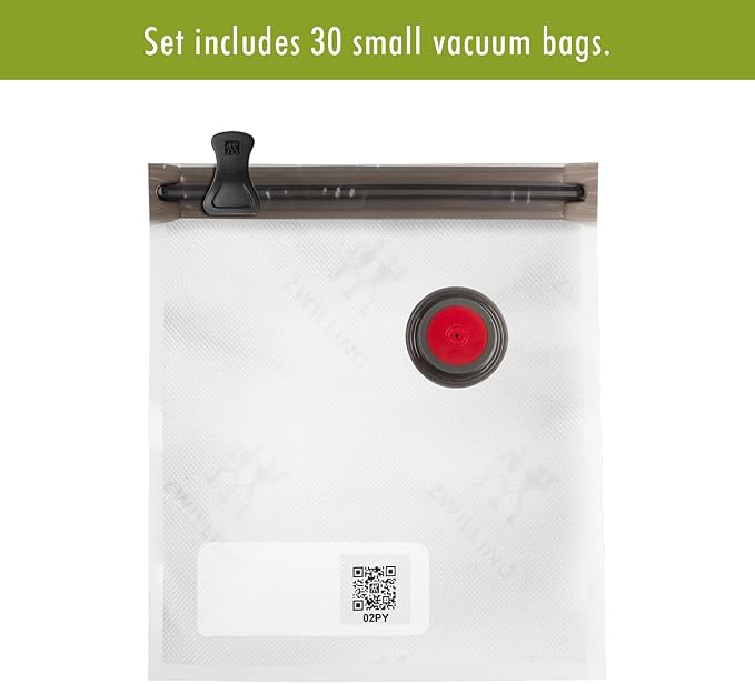 MATERIALS: BPA- free, vacuum bag: plastic (bag, zipper), silicone valve