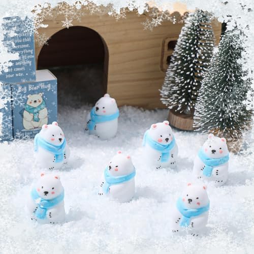 36 Sets Winter Positive Gifts Bear Hug Party Favors with Boxes