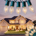 Brightown Christmas Lights Outdoor, 200 Ft 200 LED Vintage C9 String Lights