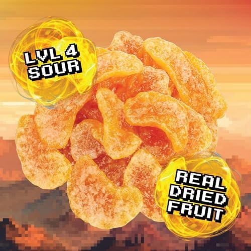 Final Boss Sour Fruit Candy, Souranges, Level 4, 1 Pack