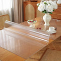 OstepDecor 38x66 in Frosted Table Protector 1.5mm Thick Plastic Table Cover