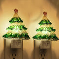 L LOHAS LED Christmas Tree Night Light 3000K Warm White Plug in Night Light