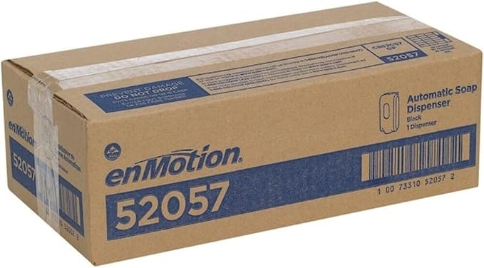 GP enMotion Gen2 Automated Touchless Soap & Sanitizer Dispenser, Black 52057