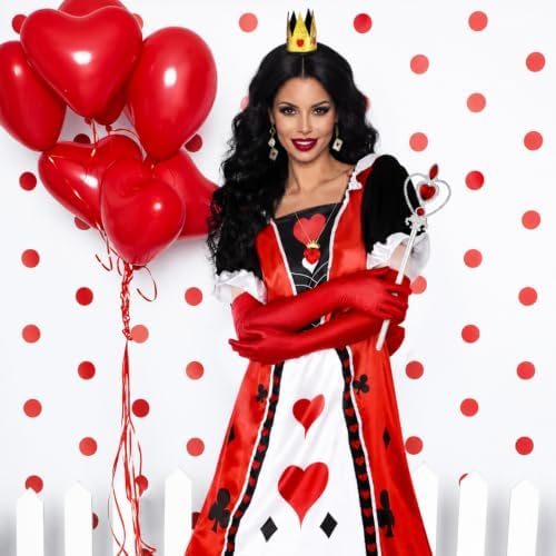 Tellingyou 8 Pcs Halloween Queen Costume Set