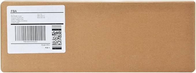 9527 Product 6 up 3-1/3“ x 4” Sticker Labels Shipping Address Labels for Laser & Inkjet Printers, 100 Sheets, Total 600 Labels