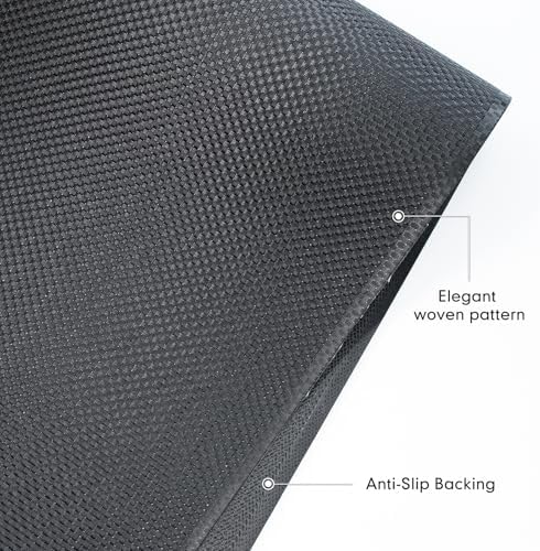 Sycoodeal Chair Mat,36" x 55" Office Chair Mat for Hardwood and Tile Floor, Heavy Duty Floor Protector for Rolling Chairs,Non-Slip,Computer Mat for Home Office(Black)