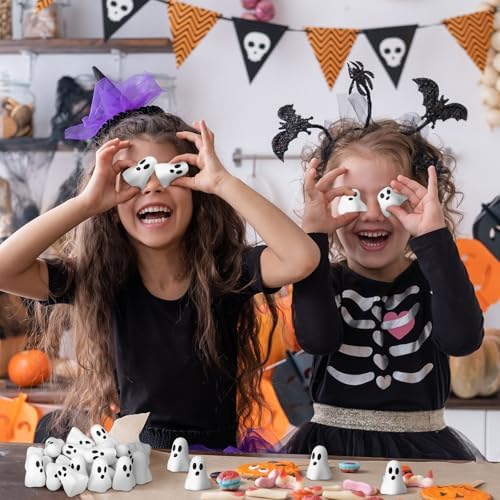 Wettarn 24 Pcs Halloween Ghost Balls Bulks, Ghost Toy