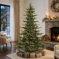 6ft Prelit Layer Christmas Tree with 330 Warm White LEDs