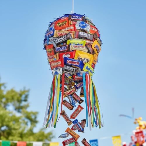 Halloween Candy Bulk Chocolate Variety Pack 5lb - Fun Size Halloween Candy Individually Wrapped - Assorted Chocolate Candy for Trick or Treat, Party Favors, Piñatas, Candy Bowls and Office Snacks