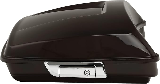 5.5" Razor Motorcycle Trunk W/Latch Key Fit For Harley 2014-2025 Touring CVO Road King Street Glide Electra Glide Ultra Limited Pack Black Forest & Wineberry