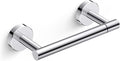 Day Moon™ - Toilet Paper Holder - Modern Roll Holder for Bathroom - 1 Pack - Wall Mount - Classic, Polished Chrome