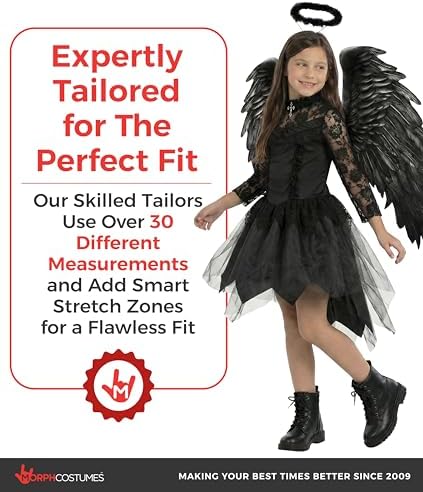 Morph, Angel Costume Girls, Halloween Costumes for Kids