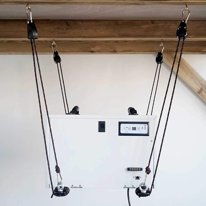 ALORAIR Hanging Kits for Crawl Space & Basement Dehumidifiers, Easy Way to Raise and Lower dehumidifier, Helps reduce noise and vibration of the unit