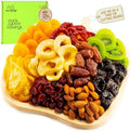NUT CRAVINGS - Dried Fruit & Mixed Nuts Gift Basket (9 Assortments)