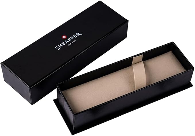 Sheaffer Sentinel Black Ballpoint Pen with Chrome Trim