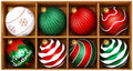 SHareconn 6 Inch/150mm Large Christmas Ball Ornaments for Xmas Tree, 8Pcs