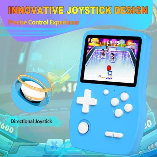 32 Bit Handheld Games for Kids Preloaded 139 Retro Video Games, Blue