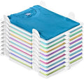Accenter Clothing Organizer for Closet Storage,Stackable Shelf Dividers