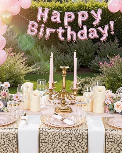 Nervure 700Pcs Pink Plastic Plates, Plastic Dinnerware Set for 100 Guests