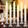 6-Pack Window Candles Battery Operated, Flameless LED Candle Lights