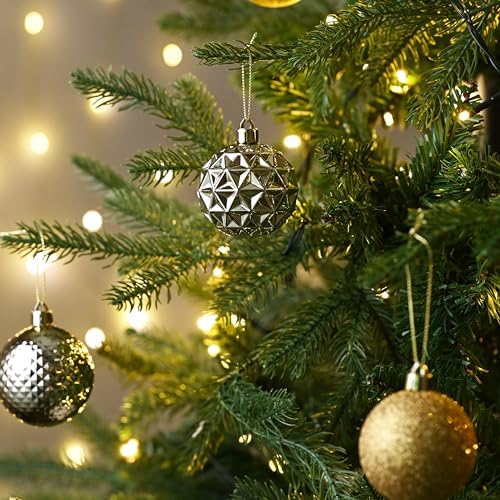 Valery Madelyn 50ct Christmas Tree Decorations Ball Ornaments 2.36 Inches
