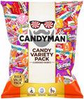 CANDYMAN Assorted Candy Variety Pack 12lbs of Pinata Stuffers, Bulk Candy for Party Favors Goodie Bags for Birthday Party, Candies in Bulk Individually Wrapped, Halloween