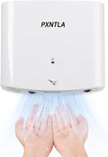 Hand Dryer, 12-15 Seconds Fast Dry Hands, 100-130V Voltage, Bottom Hot & Cold Air Switch, IPX1 Waterproof & 60s Overheat Protection