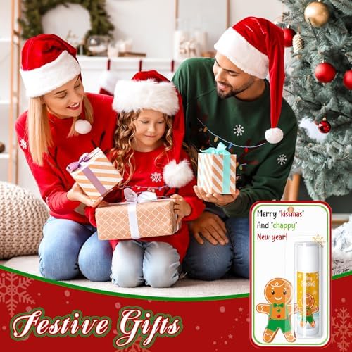 30 Pack Christmas Lip Balms Bulk Christmas Party Stocking Stuffers