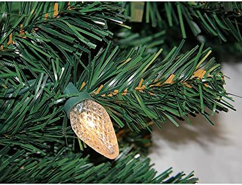 Northlight Pre-Lit Giant Everest Fir Commercial Christmas Tower Tree - 30' - Warm White C7 LED Lights