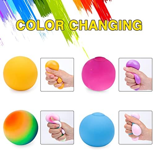 20Pack Stress Balls, Squishy Balls, Squeeze Balls for Adults