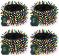 4 Pack 400 LED Battery Operated Christmas Lights, String Lights Multicolor