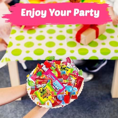 Halloween Bulk Candy Variety Pack 8 LB - Individually Wrapped Candy Mix