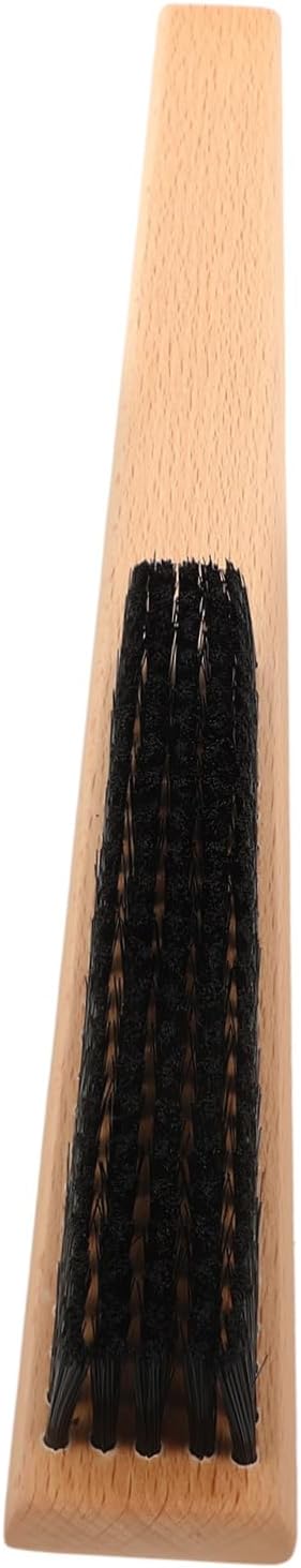 GALPADA 3pcs Bristle Coat Brush Wood Handle for Garment Cleaning Household Use Easily Removes Lint and Pet Hair from Clothes and Bedsheets