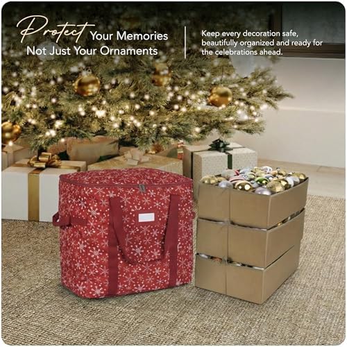Covermates Adjustable Ornament Storage Bag, 19.25" W x 13" D x 18.5" H